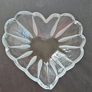 Heart-shaped Crystal Dish